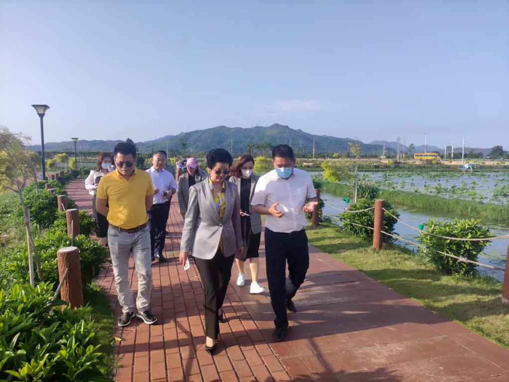 省生态修复协会轮值会长单位437ccm必赢国际集团带队赴汕尾全域土地整治军民融合试点项目调研